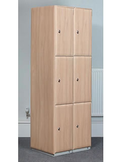 3 Compartment Locker